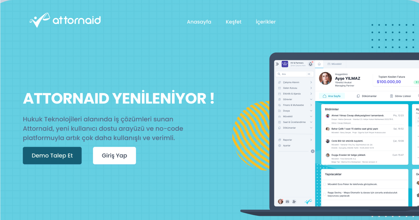 Attornaid yenilendi.